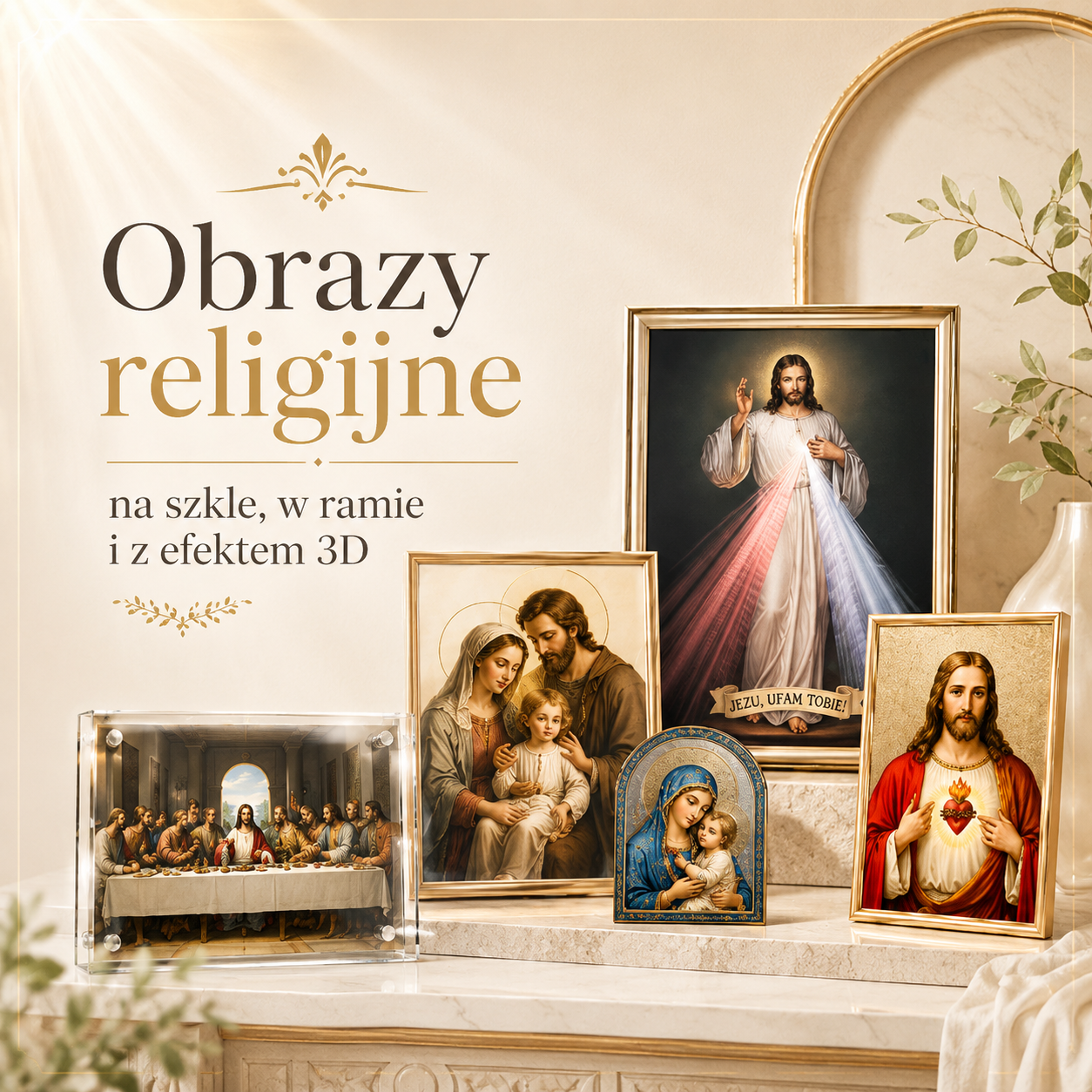 Obrazy i obrazki religijne – wizerunki Chrystusa, Matki Bożej i Aniołów – e-swiece.pl